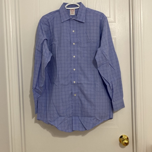 Brooks Brothers Traditional Fit Men’s Long Sleeve Neck Size 15.5. ( 53 A ) - Picture 1 of 4